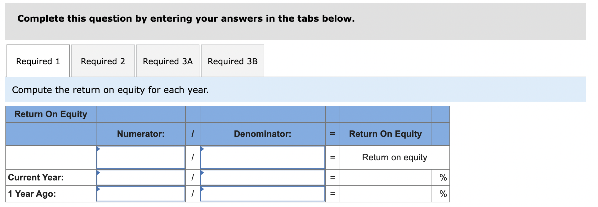 1 Year Ago 2 Years Ago At December 31 Assets Cash Accounts