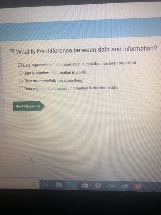 netbook O desktop Olaptop O tablet Next Question Finish > 5) A(n)