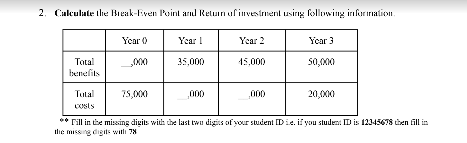 Please show all the necessary steps and provide a correct solution. Calculate