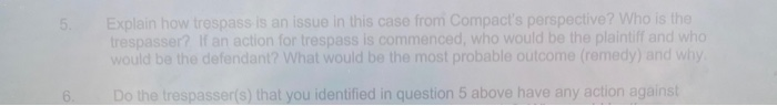 this is a case study with some questions 5. Explain how