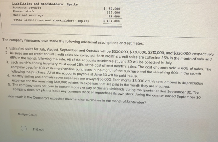 information applies to the questions displayed below) Hamby Corporation is a merchandising