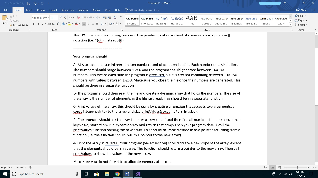  #include #include #include #include using namespace std; void RandomNumbers(int*); void ReadFile(int*);