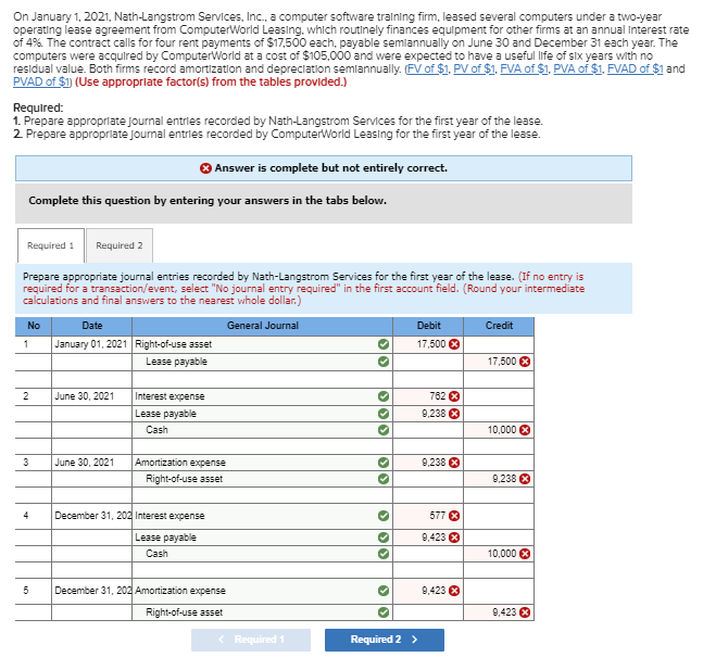 On January 1, 2021, Nath-Langstrom Services, Inc., a computer software training
