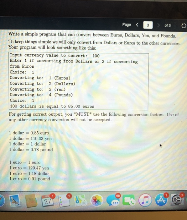  Need this code written in C language please! Page 3oO of3