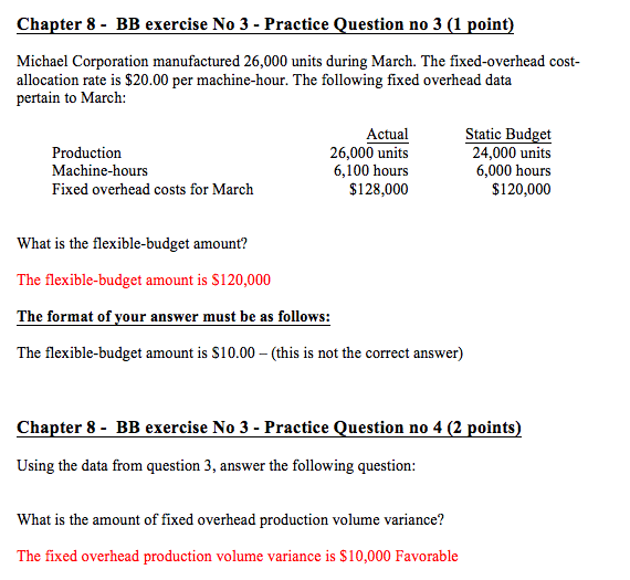 3 - Practice Question no 1 (1 point) Mia Corporation manufactured 1,500