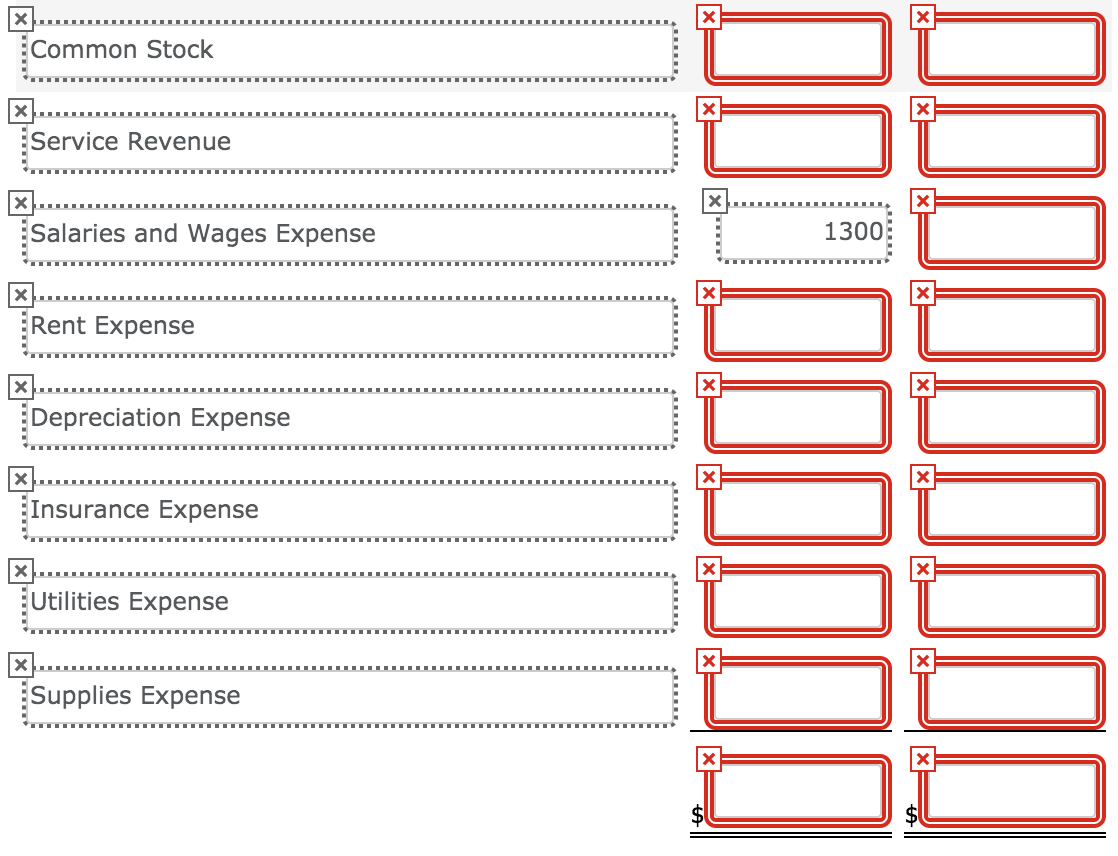 Supplies Expense. Other data: 1. Supplies on hand at June 30 total