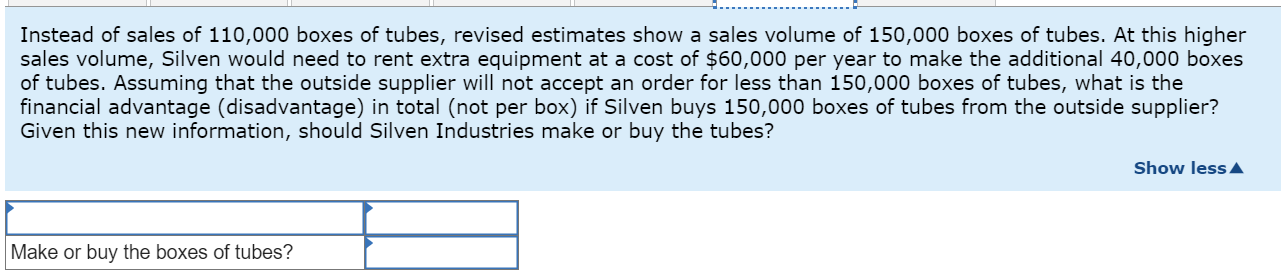 research, a winter products line has been developed. However, Silven's president has