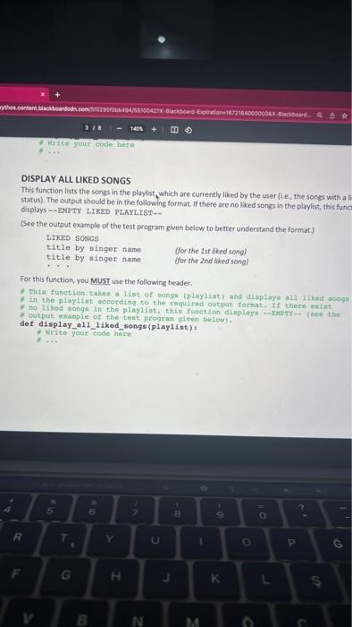 The liked flag should be set to False by default; that is,