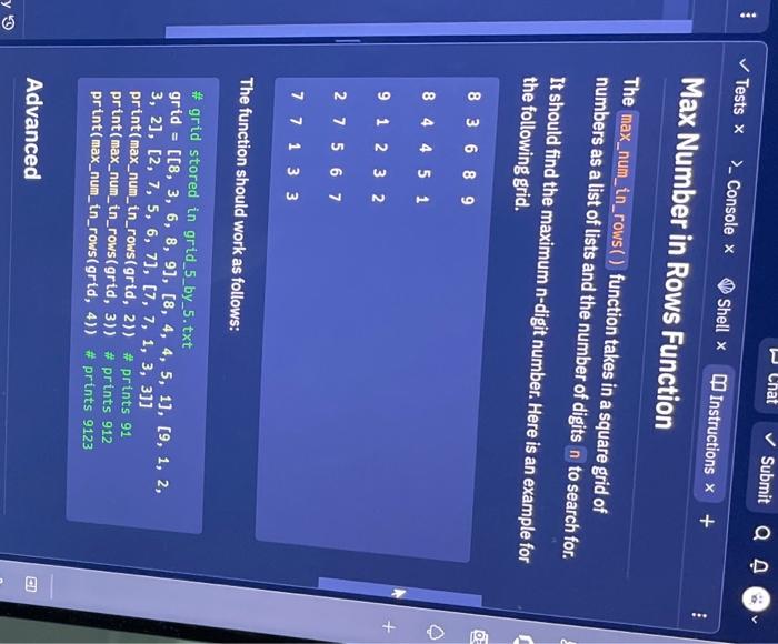 find the largest n digit number that occurs left-to-right. Write a program