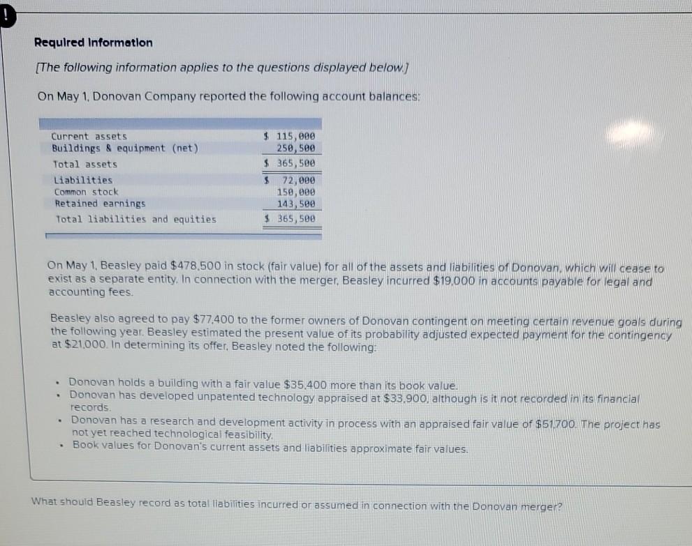  please show how to do it Required Information [The following information