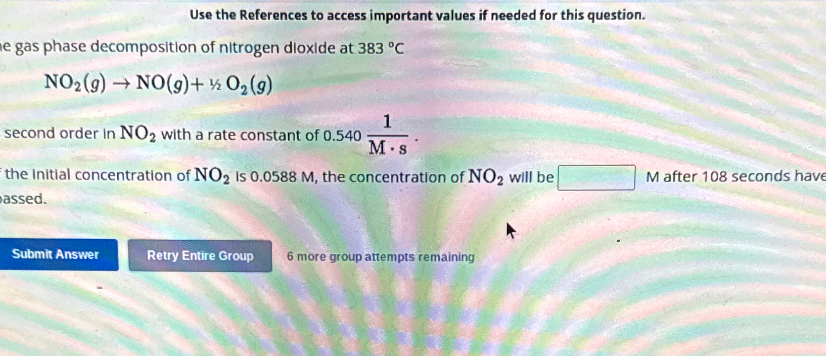  Use the References to access important values if needed for this