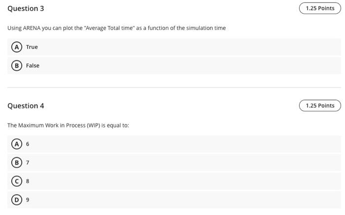 zero. The processing time at machine 1 is uniform from 2 to