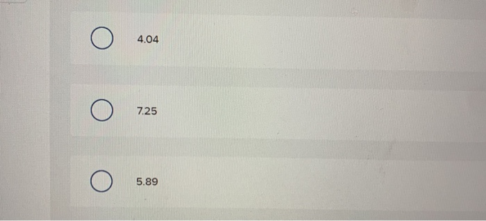 company had inventory on November 1 of 5 units at a cost