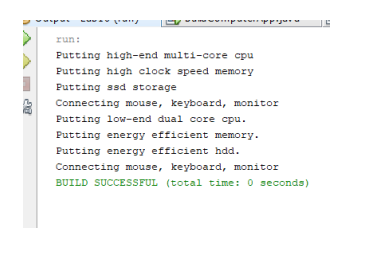 a computer for different purposes using Template Method pattern. Your program needs