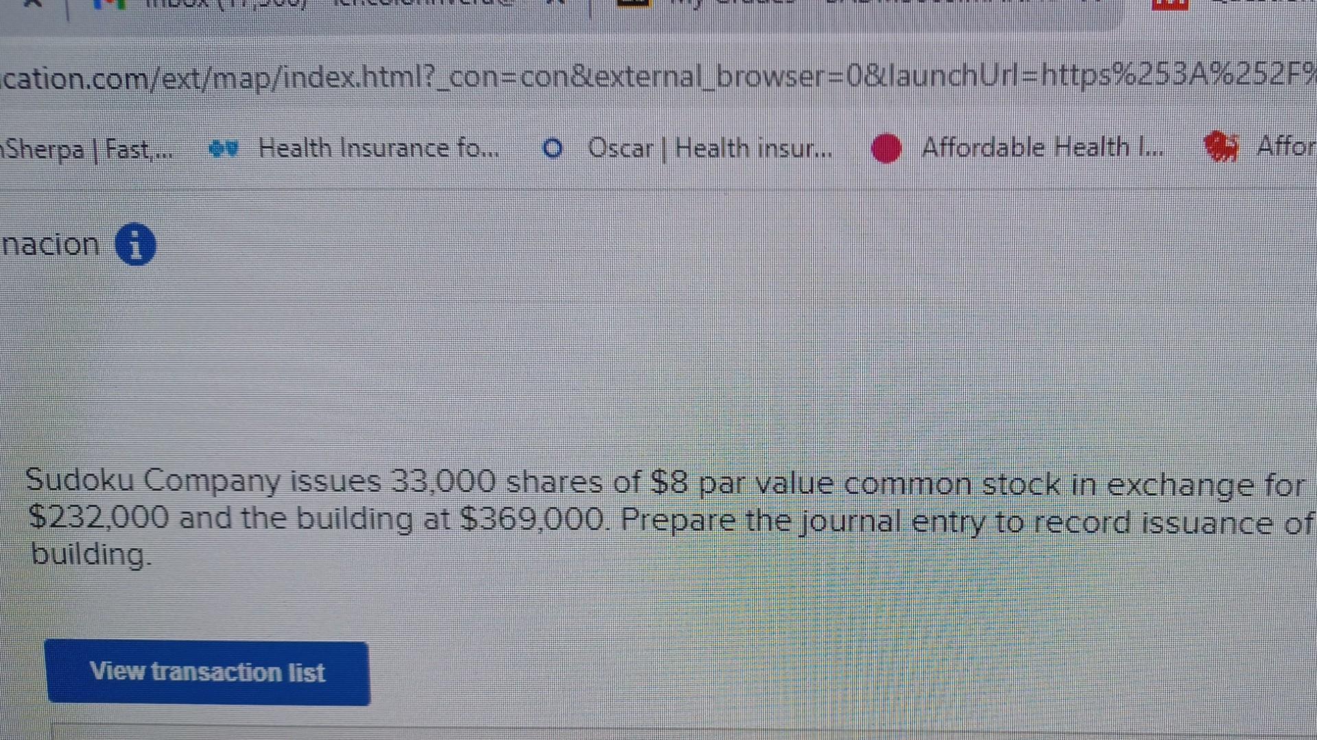  cation.com/ext/map/index.html?_con=con\&lexternal_browser=08launchUrl=https\%253A\%252F\% Sherpa | Fast,... ov Health Insurance fo... O Oscar| Health