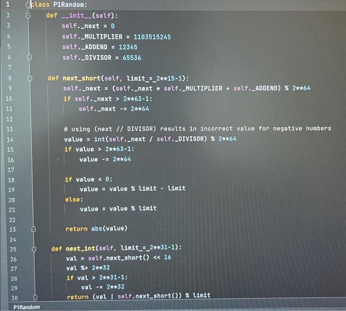 you! Overview In this project students will simulate a simplified version of