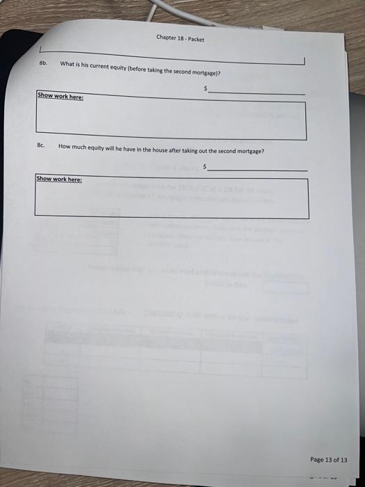 in this class are always monthly IN i/v= PV= PMT= FV 30*12=360