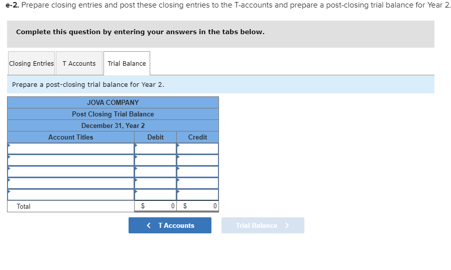 changes in stockholders' equity for Year 2. d-2. Prepare the income statement,