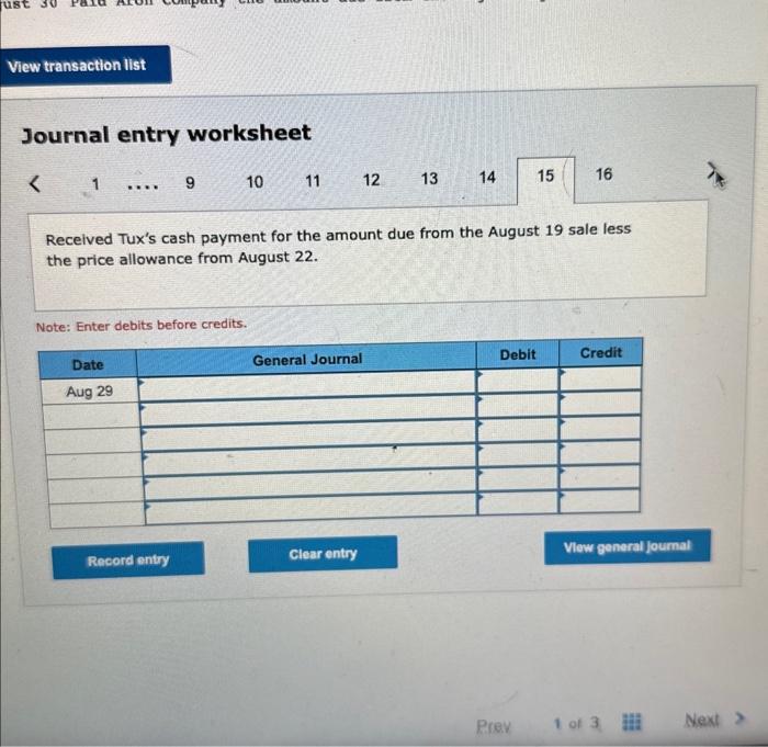 asount owed (accounte payable) to Aron. Aaguat as Bneelved balance due from