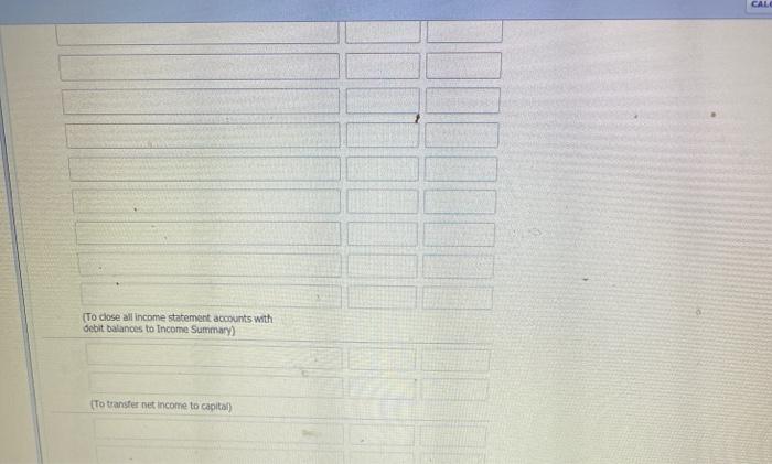 Discounts Purchases Purchases Returns and Allowances Purchases Discounts Freight-in Rent Expense Salaries