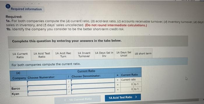 [The following information applies to the questions displayed below) Summary information from