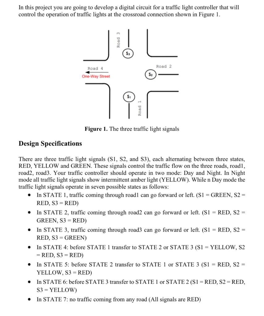 do a Sequential Circuits for this project Required to solve this question
