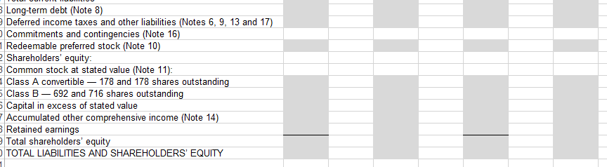 casework. Perform a horizontal analysis and a vertical analysis (refer to Chapter