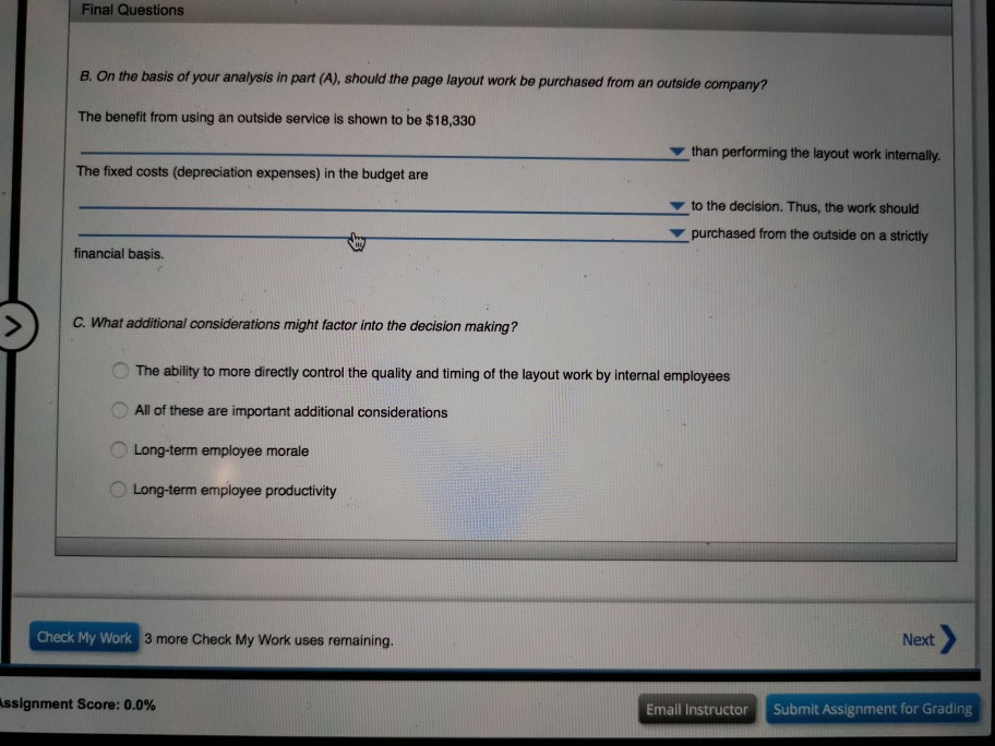 TAG-D productions. The pages are delivered to an outside company for printing.
