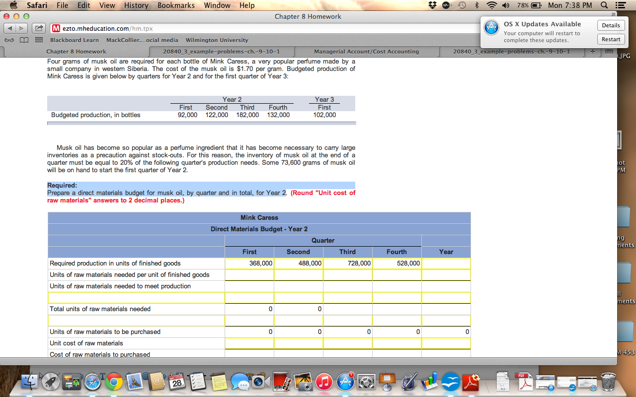 Please ingore figures already in the chart A = [6 0 -3]