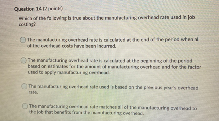 printing, which account changes? O Manufacturing Overhead Work in Process Inventory Cost