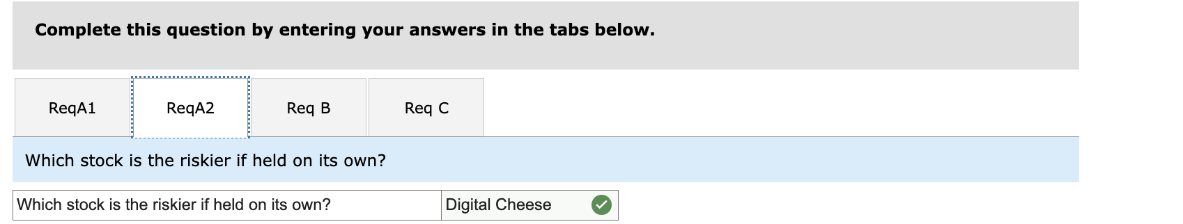 entering your answers in the tabs below. Now calculate the variance and