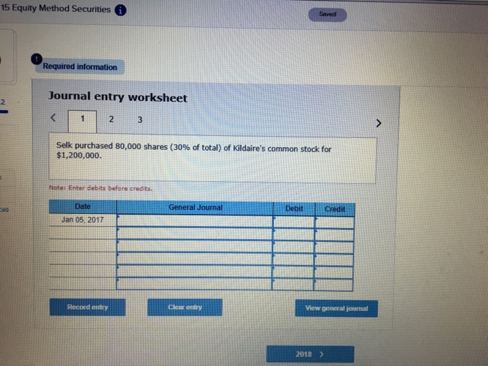 information applies to the questions displayed below. Selk Steel Co. which began