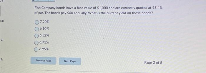 Industries 5.4% bonds pat interest annually. The bonds sell for $990 and
