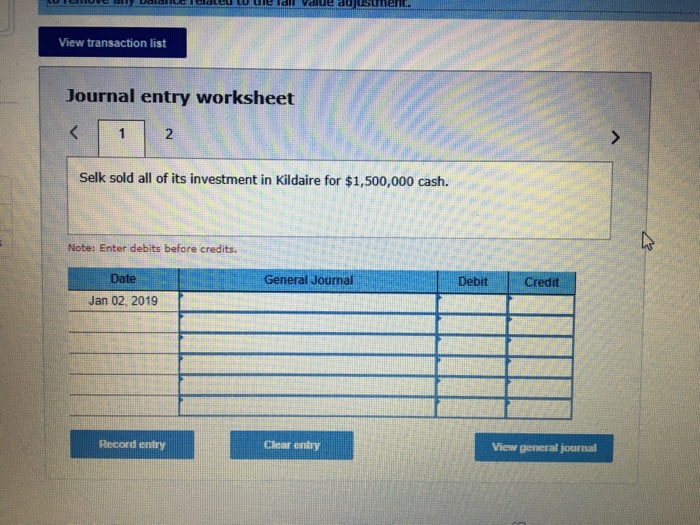 31 Kildaire's net income for 2017 is $1,324,e00, and the fair value