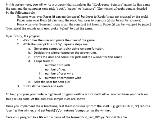 This assignment needs to be dumb down as possible. This is a