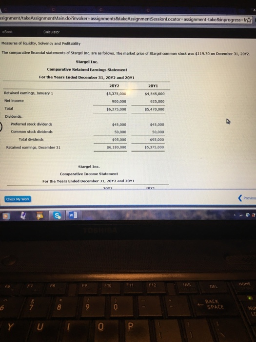 "Only need number (12) return on total assets (percentage)" ssignment/takeAssignment Main.do?invoker