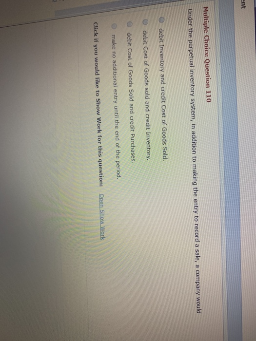 Sales returns and allowances Sales discounts Sales revenue Cost of goods sold