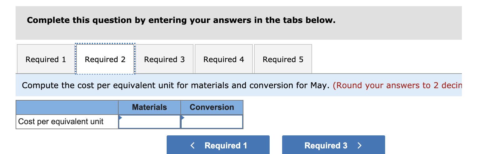 prior to completion. Information on work in the first department, Cooking, is