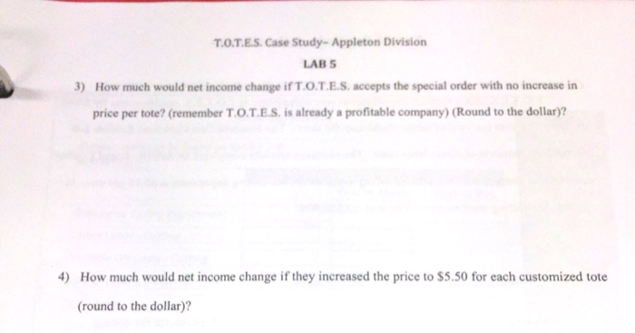 Appleton Division LABS SPECIAL ORDER product. Consequently, the Historically, November is a