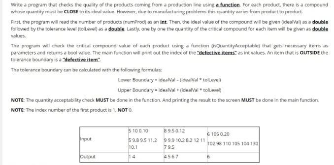  Write te code in c++ language Write a program that checks