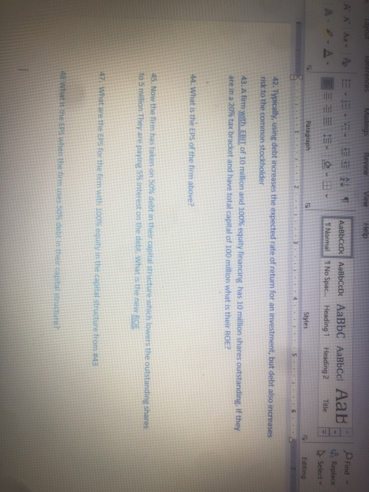  References Mailings Review View Help - AO EMIL ADA E 1