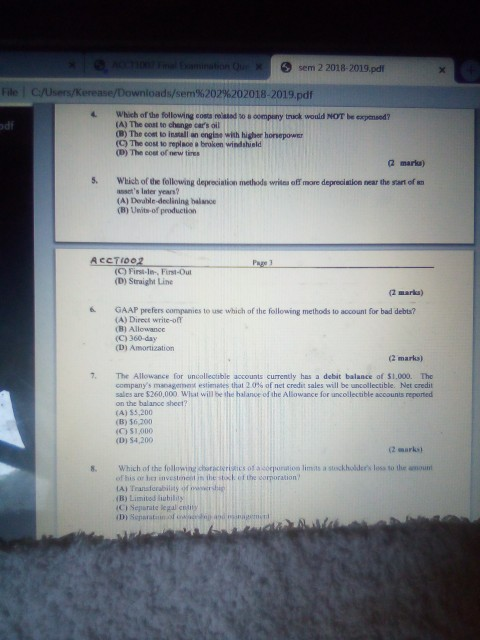 flows is generated to show which of the following? (A) The revenues