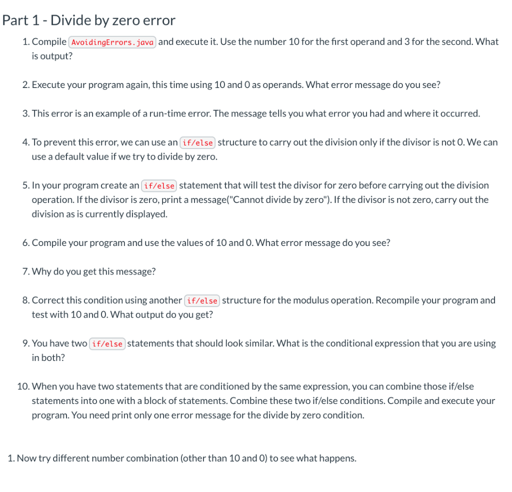 operations in Java. * * @author Nancy Harris, adapted by Michael Norton