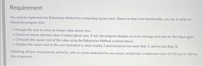 plzz need it in python fast Requirement You need to implement