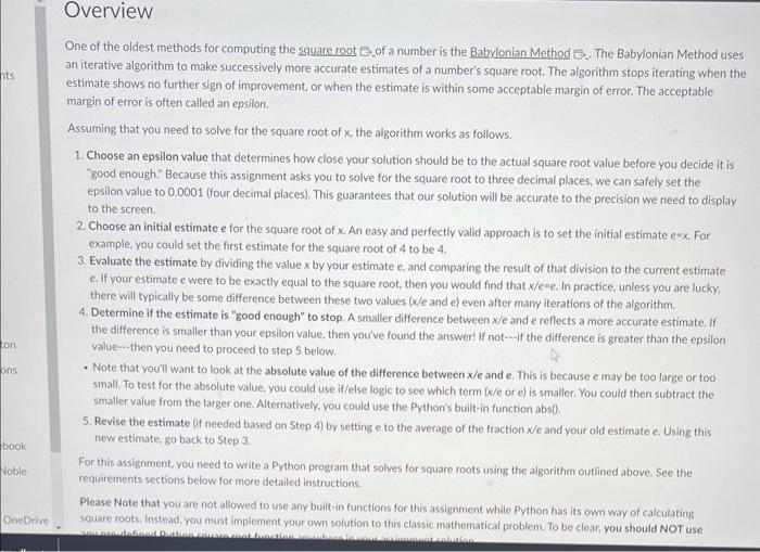 you are to write an interactive program that: - Prompts the user