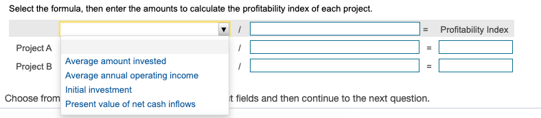 1. What is the NPV of each project? Assume neither project has