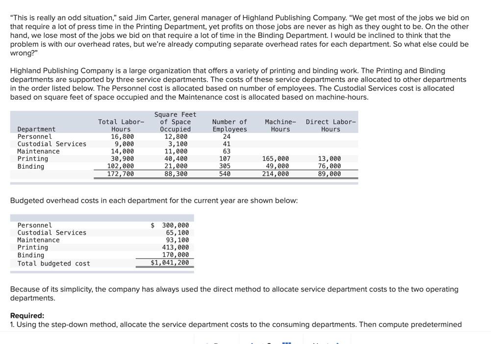 can you please show calculation too. "This is really an odd situation,"