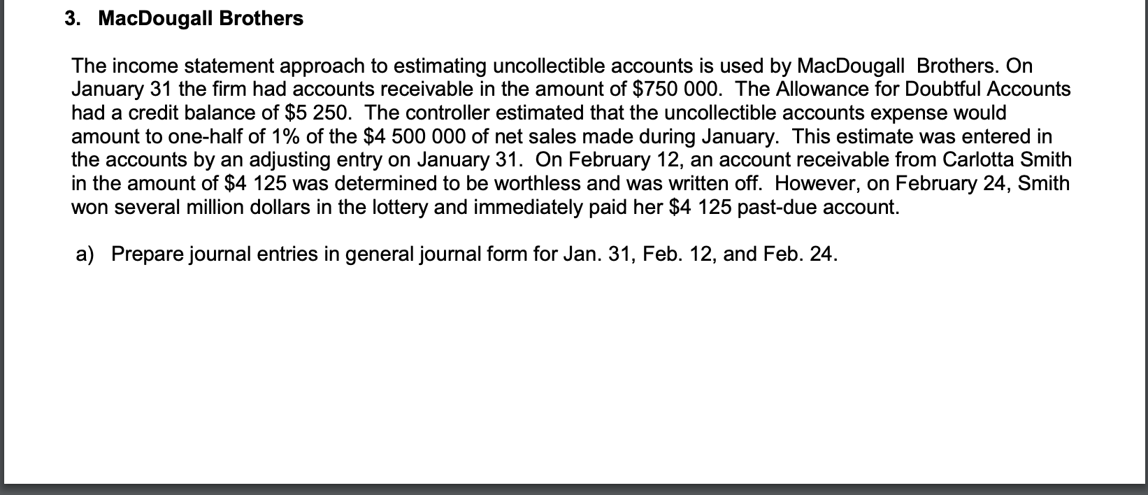 A in the spreadsheet template and your answers for Part B in