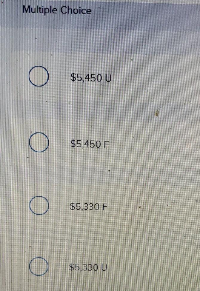 $ 5.00 per hour The company produced 4,600 units in January using