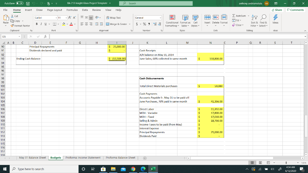 delays in shipping, management wants to maintain ending inventory each month equal